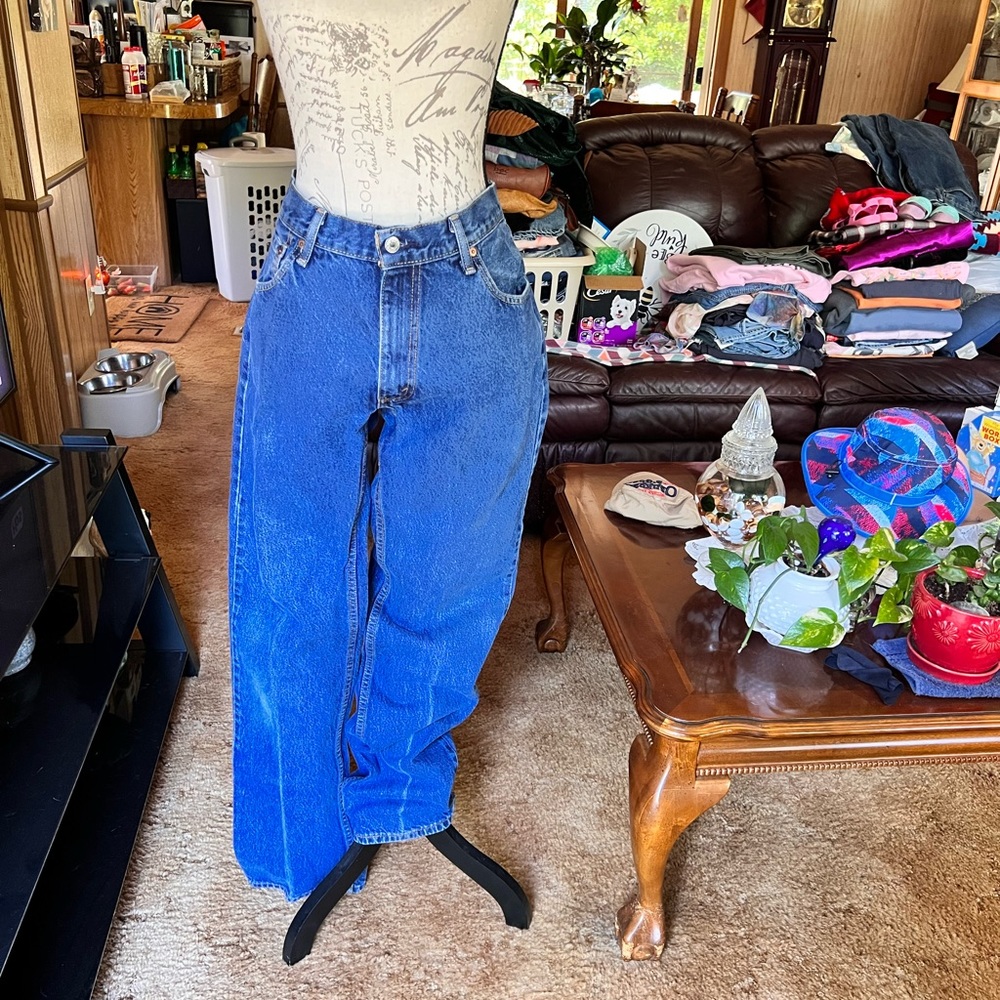 Men’s Levi Strauss size 33X36 denim jeans
